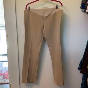 Mom & Co. maternity khaki dress pants